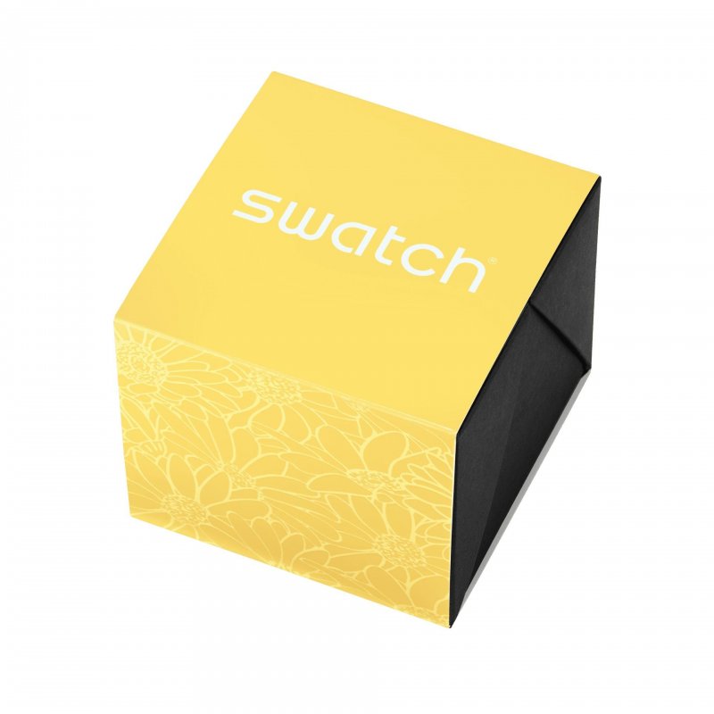 Swatch - Petal Swirl - Orologio In Acciaio - Giallo