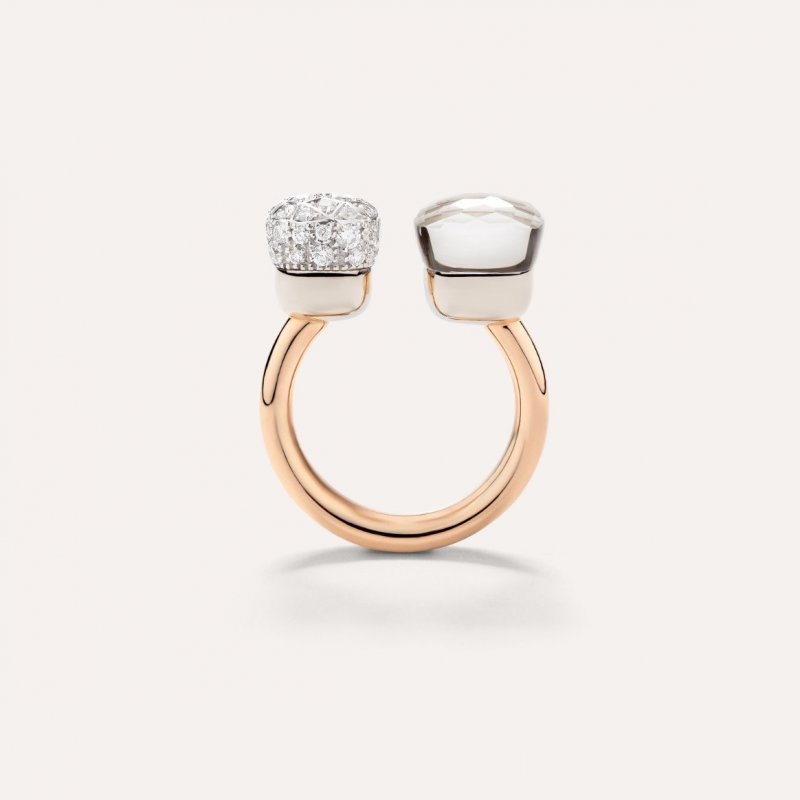 Pomellato - Anello Nudo Toi Et Moi - Oro Rosa