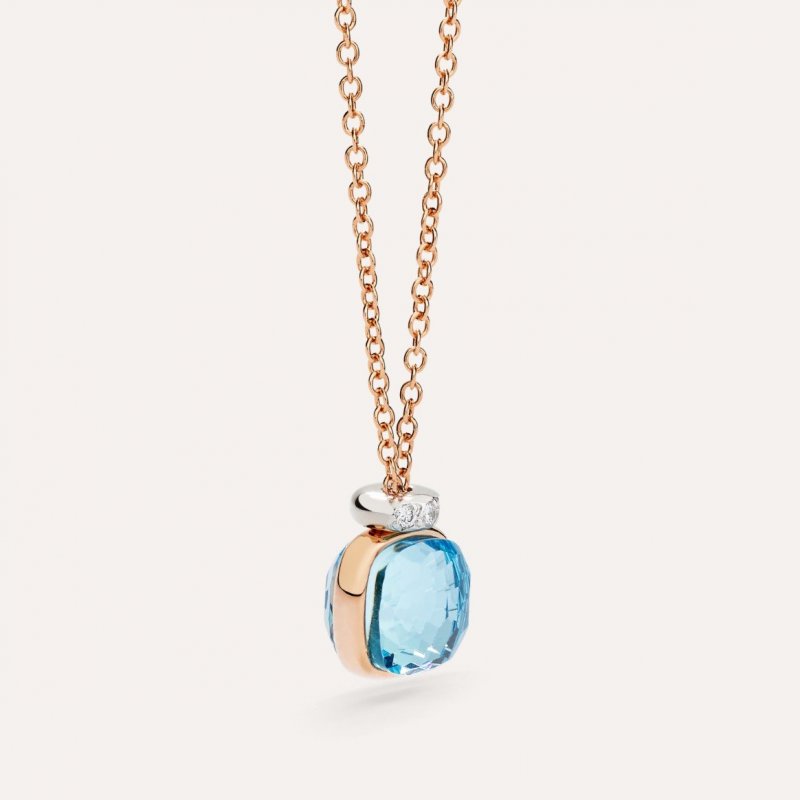Pomellato - Collana Nudo Mini - Topazio - Oro Rosa