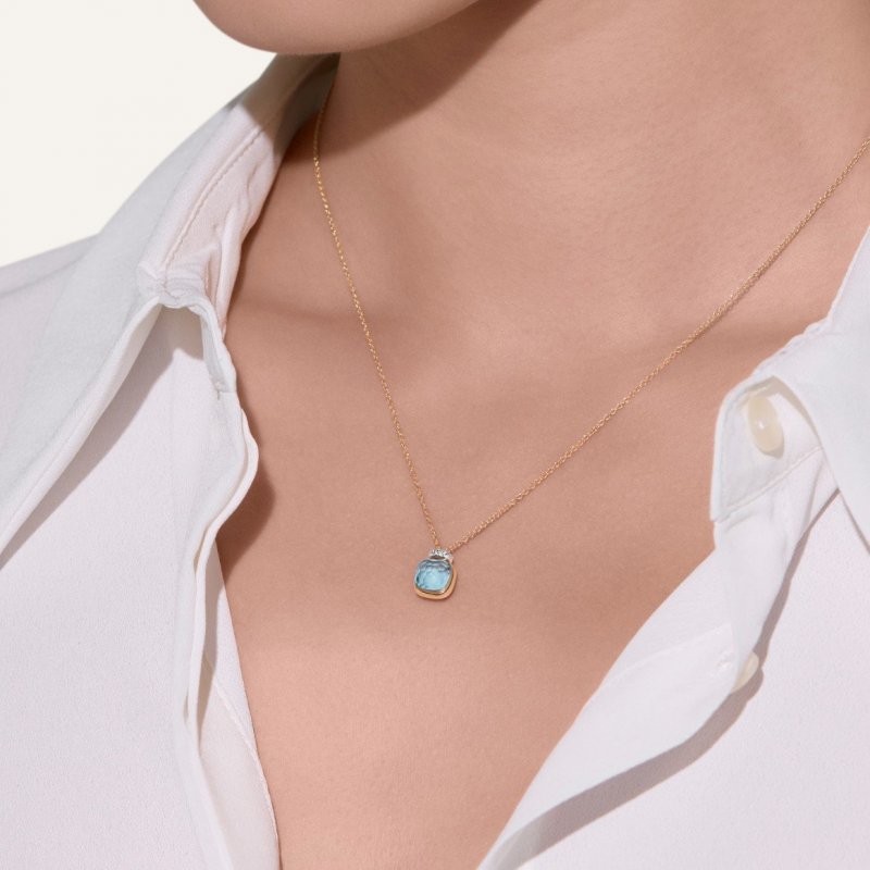 Pomellato - Collana Nudo Mini - Topazio - Oro Rosa