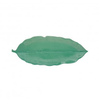 Easy Life - Foglia In Porcellana - 39X16 Cm - Leaves Light Green