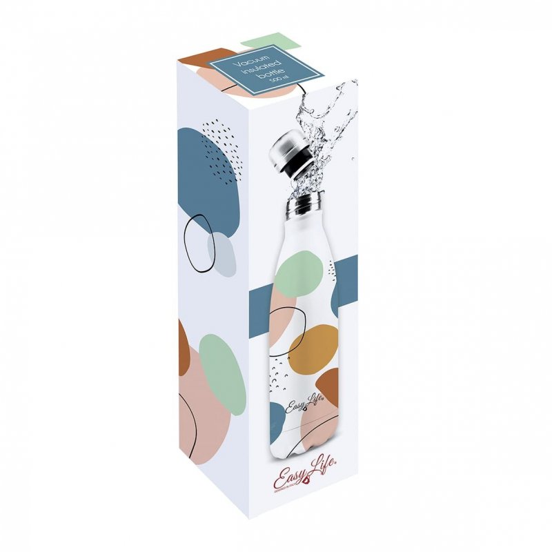 Easy Life - Bottiglia Termica - Acciaio - 500 Ml