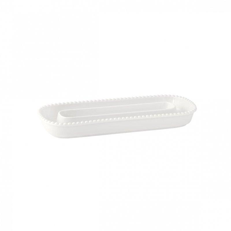 Easy Life - Porta Olive Aperitivo - Porcellana - Tiffany White