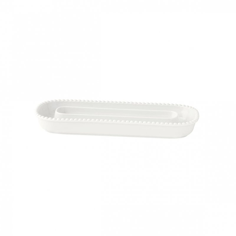 Easy Life - Porta Olive Aperitivo - Porcellana - Tiffany White