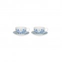 Easy Life - Set Tazzine Paradise - Porcellana - Blu