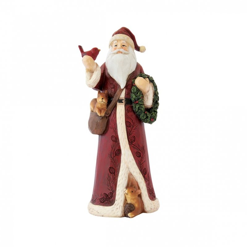 Easy Life - Babbo Con Animali - Poliresina - Natale