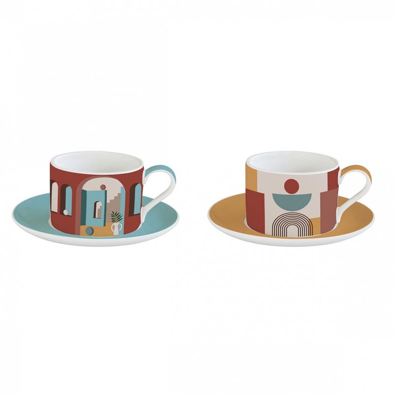 Easy Life - Set 2 Tazze Illusion - 240 Ml - Porcellana