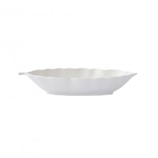 Easy Life - Ciotola Foglia - Porcellana - Leaves White