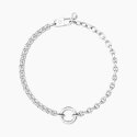 Kidult - Bracciale Duetto - Acciaio - Zirconi
