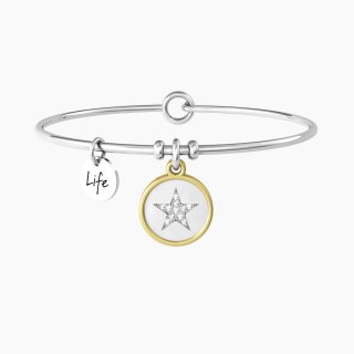 Kidult - Bangle Con Ciondolo - Stella - Cristalli