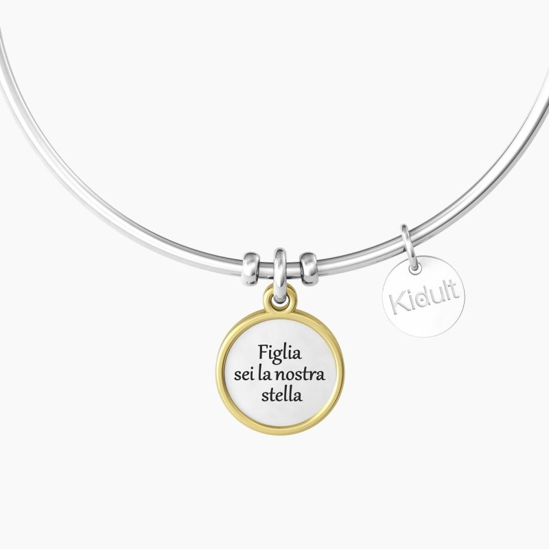 Kidult - Bangle Con Ciondolo - Stella - Cristalli