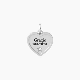 Kidult - Ciondolo Cuore - Grazie Maestra
