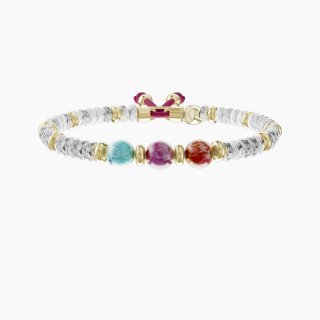 Kidult - Bracciale Elastico - Agata - Pietre
