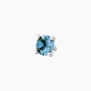 Kidult - Ciondolo Energia - Zircone Azzurro - Acciaio