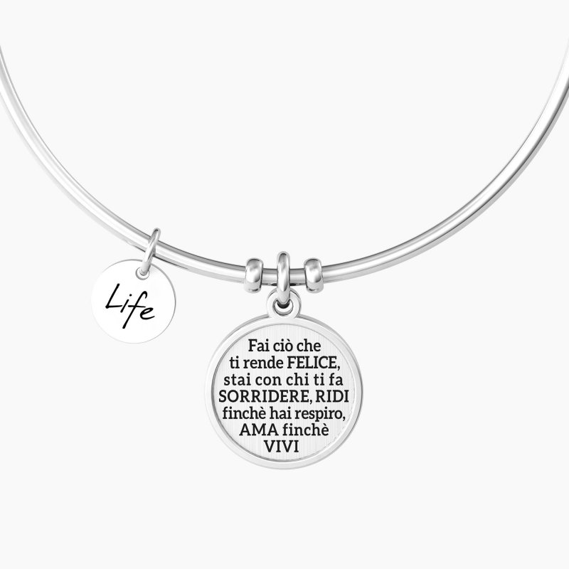 Kidult - Bracciale Figlia - Acciaio - Ciondolo