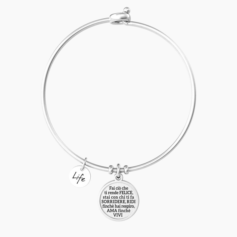 Kidult - Bracciale Figlia - Acciaio - Ciondolo