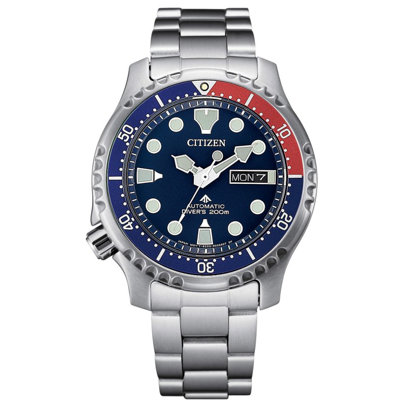 Citizen - Diver'S Automatic - Acciaio - Blu
