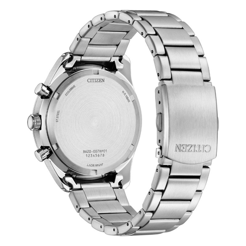 Citizen - Rescue Crono - Acciaio - Eco Drive
