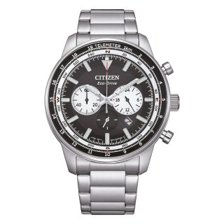 Citizen - Aviator Crono - Acciaio - Nero