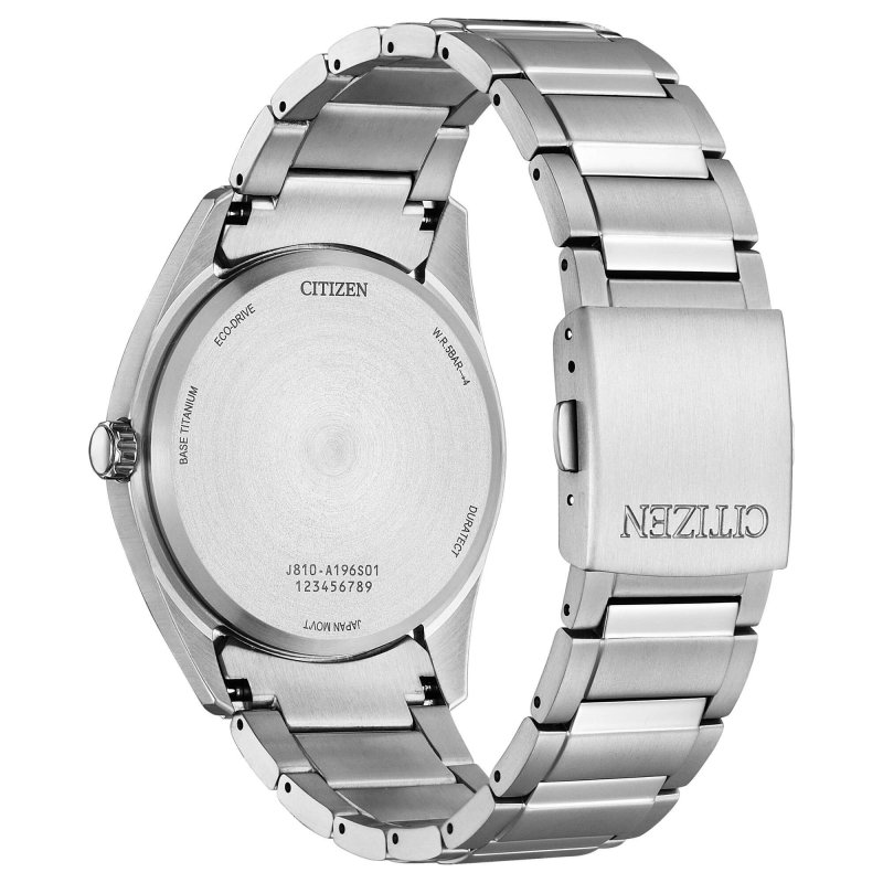 Citizen - Uomo Super Titanio 1640 - Titanio - Blu