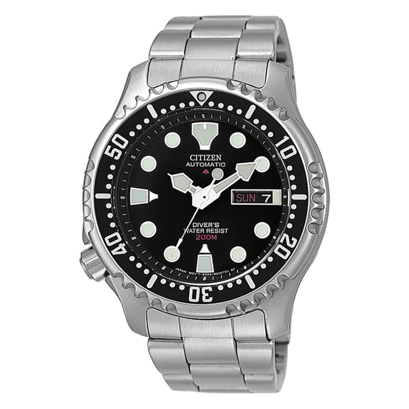 Citizen - Diver'S Automatic - Acciaio - Nero