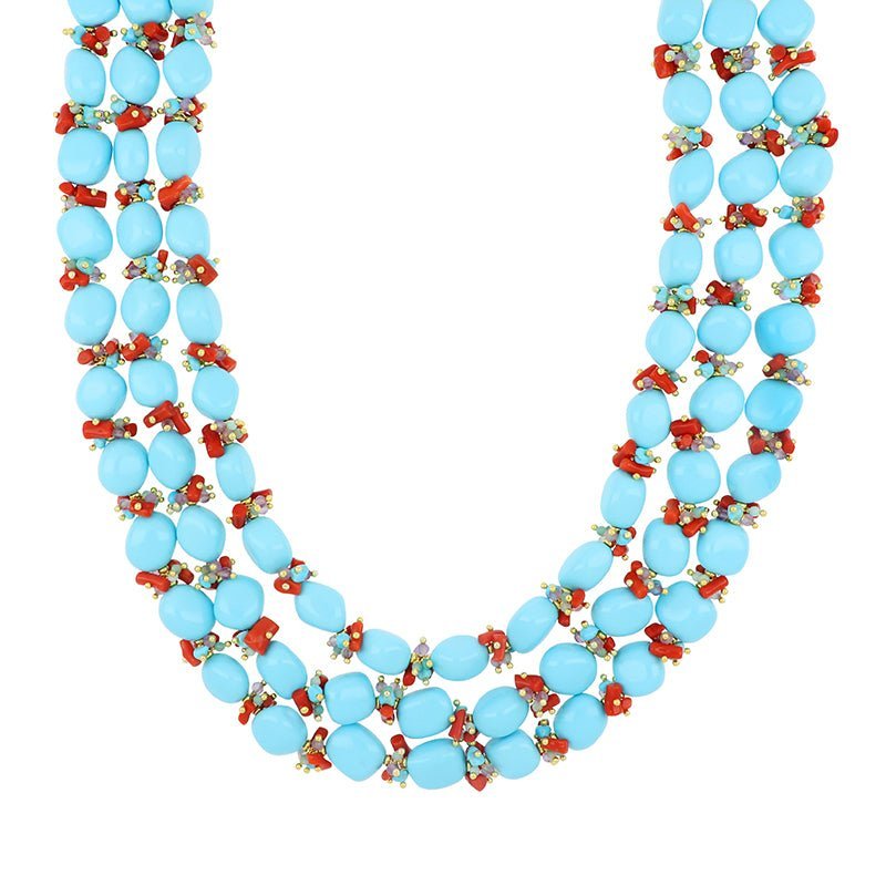Nivy - Collana Debbie - Turchese - Argento