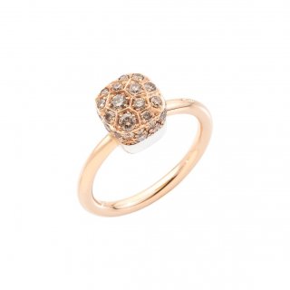Pomellato - Anello Nudo Petit - Oro Rosa - Diamante