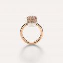 Pomellato - Anello Nudo Petit - Oro Rosa - Diamante