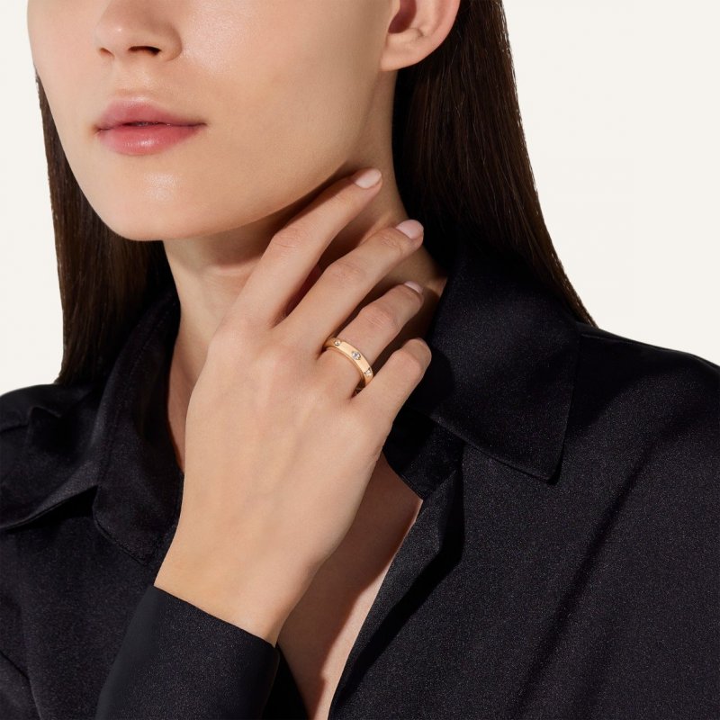 Pomellato - Anello Iconica - Oro Rosa - Diamante