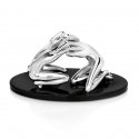 Ottaviani - Scultura Abbraccio - H Cm 14 - Lunghezza Cm 17,5
