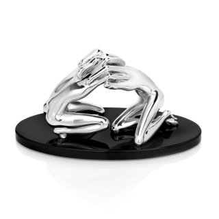 Ottaviani - Scultura Abbraccio - H Cm 14 - Lunghezza Cm 17,5