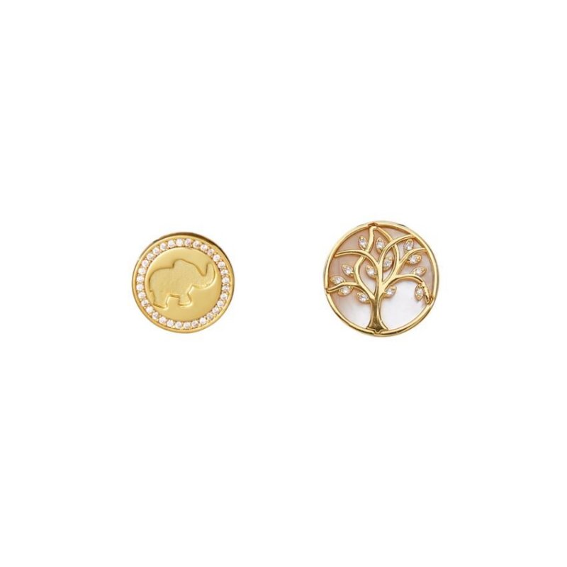 Ottaviani - Orecchini Dorati - Cubic Zirconia - M.Perla