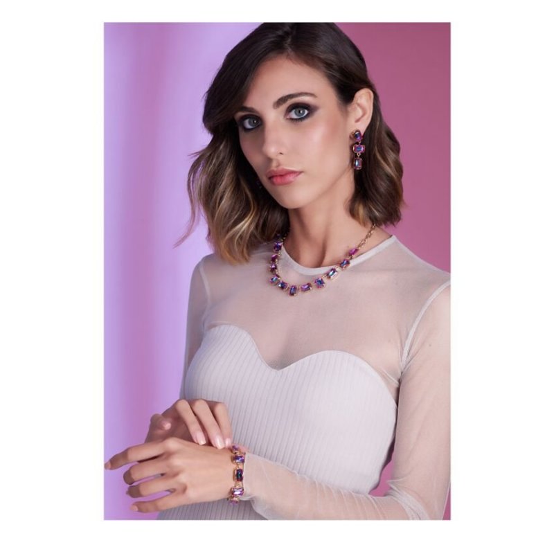 Ottaviani - Bracciale Dorato - Cristalli