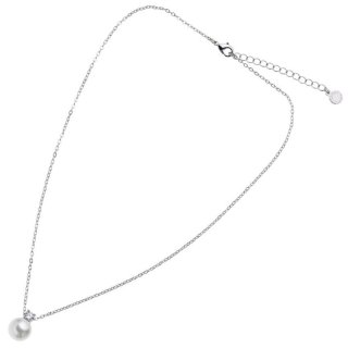 Ottaviani - Collana Rodiata - Cubic Zirconia - Perla