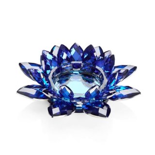 Ottaviani - Portacandela Stella - Cristallo Blu
