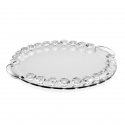 Ottaviani - Vassoio Cristallo - Strass - Cm.30