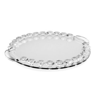 Ottaviani - Vassoio Cristallo - Strass - Cm.30