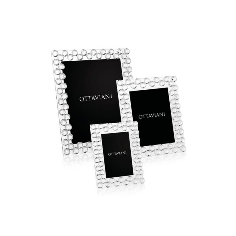 Ottaviani - Vassoio Cristallo - Strass - Cm.30