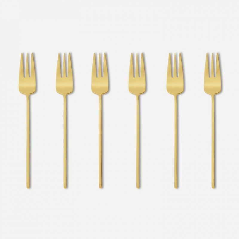 Sambonet - Set 6 Forchettine Dolce - Acciaio Inox