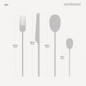 Sambonet - Servizio Tavola 24 Posate - Acciaio Inox