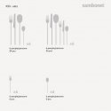Sambonet - Servizio Tavola 24 Posate - Acciaio Inox