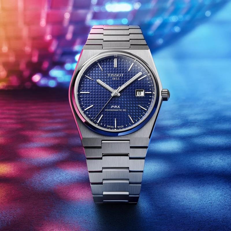 Tissot - Prx Powermatic 80 - Automatico - Blu