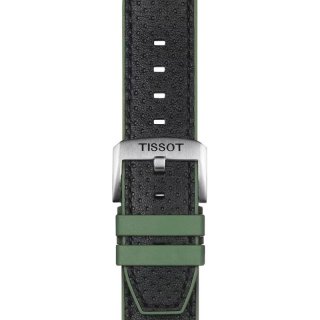 Tissot - Cinturino Ufficiale - Verde Pelle Gomma