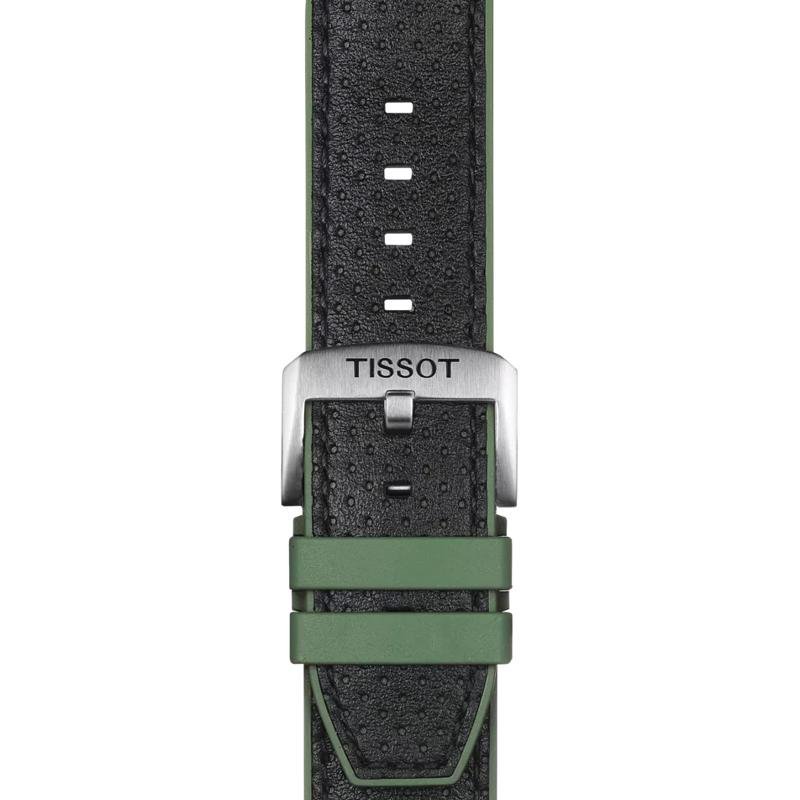 Tissot - Cinturino Ufficiale - Verde Pelle Gomma