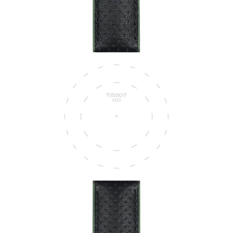 Tissot - Cinturino Ufficiale - Verde Pelle Gomma