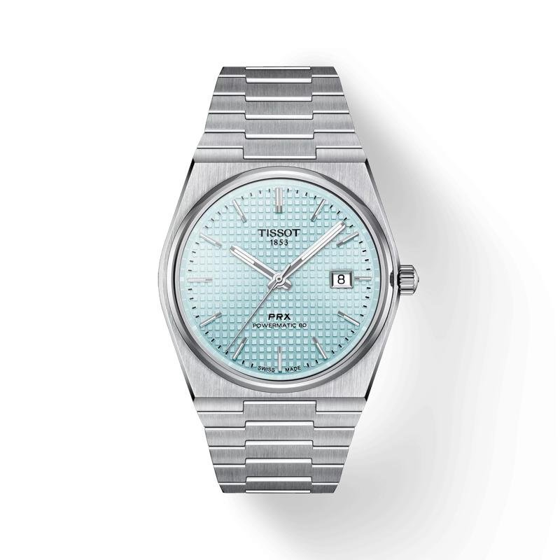 Tissot - Prx Powermatic 80 - Acciaio - Blu Ghiaccio