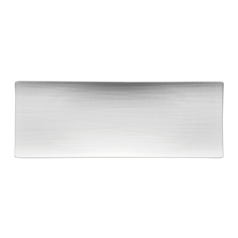Rosenthal - Piatto Piano - Porcellana - Mesh Weiss