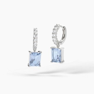 Mabina - Orecchini Argento - Acquamarina Sintetica