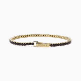 Mabina - Bracciale Tennis - Argento 925 - Dorato
