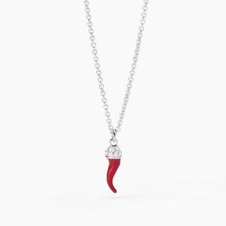 Mabina - Girocollo Argento 925 - Smalto - Zirconi